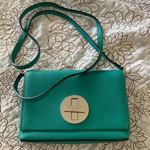 Kate Spade bag - Green Leather Sally crossover